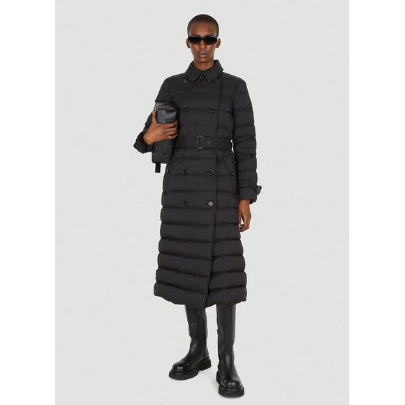 Burberry Jackets & Coats Burberry Double Breasted Quilted Coat In